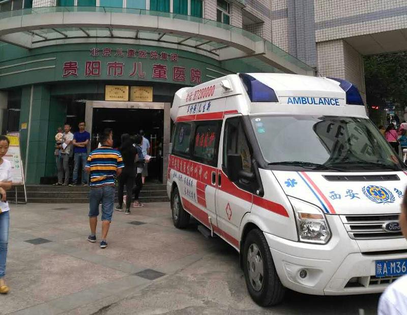 新田县救护车转院
